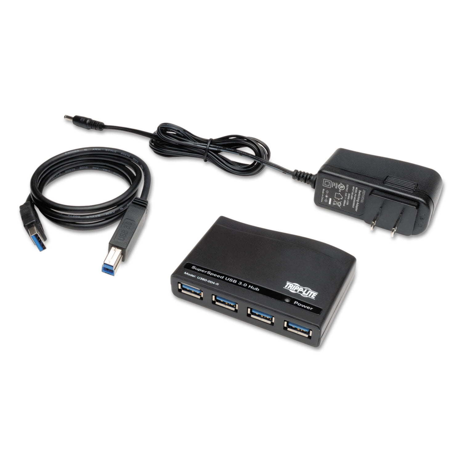 Tripp Lite U360-004-R USB 3.0 SuperSpeed 4-Port Hub