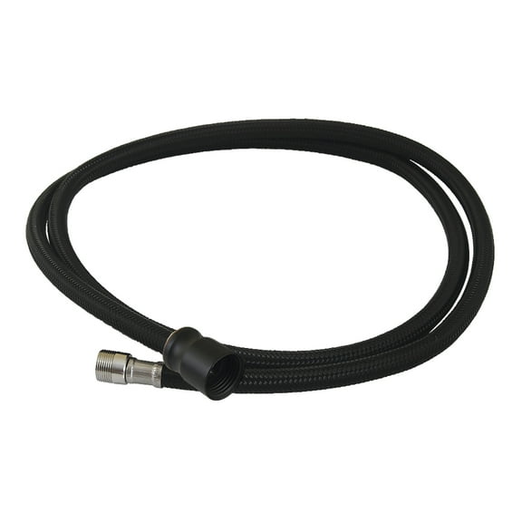 Kingston Brass LSSPRHOSE596C 59-Inch Black Nylon Hose for Pull-Out Kitchen Faucet, Naples Bronze