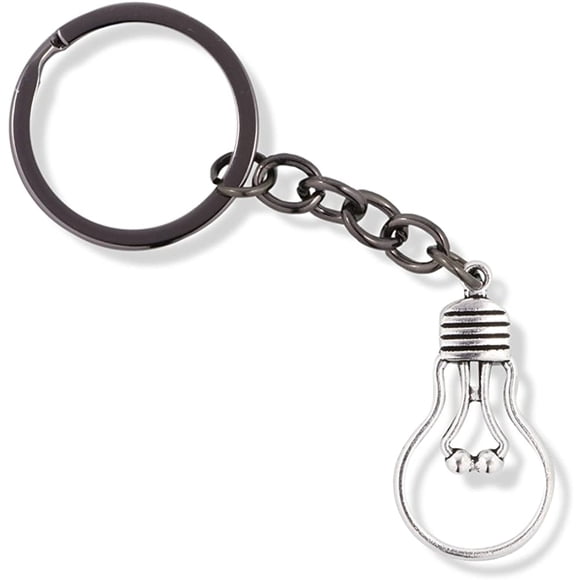 Cadeau pour un Électricien / Porte-Clés Fantaisie Ampoule Porte-Clés Anneau de Clé un Porte-Clés Tellement Cool pour Hommes Ou Femmes Aussi un Trophée Drôle pour une Bonne Idée Cadeaux d'Appréciation pour Ami Prix Pouces en l'Air