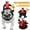 Black-L, variant on JIUWEN Pet Halloween Headless Knight 𝐂𝐨𝐬𝐩𝐥𝐚𝐲 𝐂𝐨𝐬𝐭𝐮𝐦𝐞,Pumpkin Rider Outfit,Universal for Cats & Dogs,Fun Party Attire-Black-S