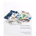 thumbnail image 2 of Baby Soft Cotton Underwear Little Boys Dinosaur Briefs Toddler Shark Undies Children Truck Panties(Pack of 3), 2 of 16