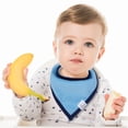 thumbnail image 2 of BIG ELEPHANT Toddler Baby Bandana Drool Bibs for Unisex - 10 Packs Pattern, 2 of 7