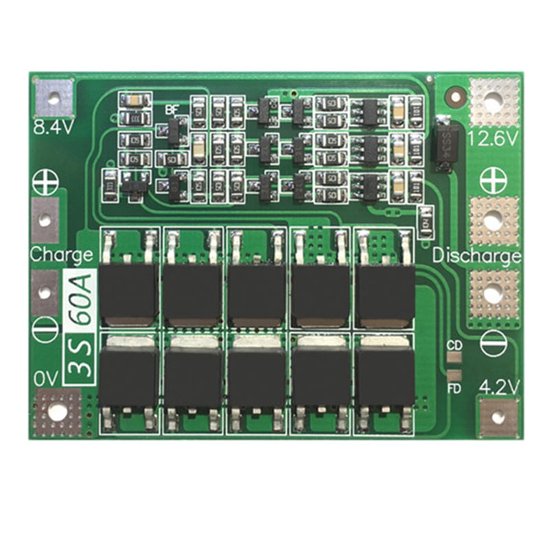 3S 11.1V 12.6V Li-ion Lithium Cell 25A Battery Protection BMS PCB Board 