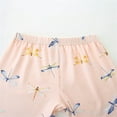 thumbnail image 6 of WIBACKER Two-Piece Pajamas for Girls Cute Dragonfly Summer Short Sleeve PJ Set Kids Sleepwear 3-8T, 6 of 6