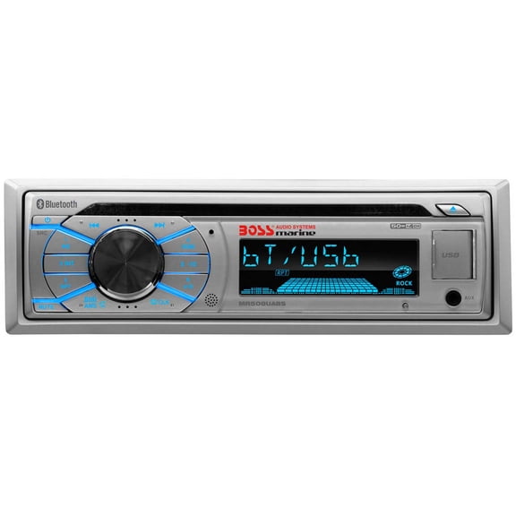BOSS Audio Systems MR508UABS Single DIN Weatherproof Bluetooth Multimedia Player