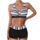 thumbnail image 2 of Traje de baño para mujer Traje de baño dividido con estampado grande para mujer Falda de bikini Traje de baño dividido Trajes de baño para mujer, 2 of 6