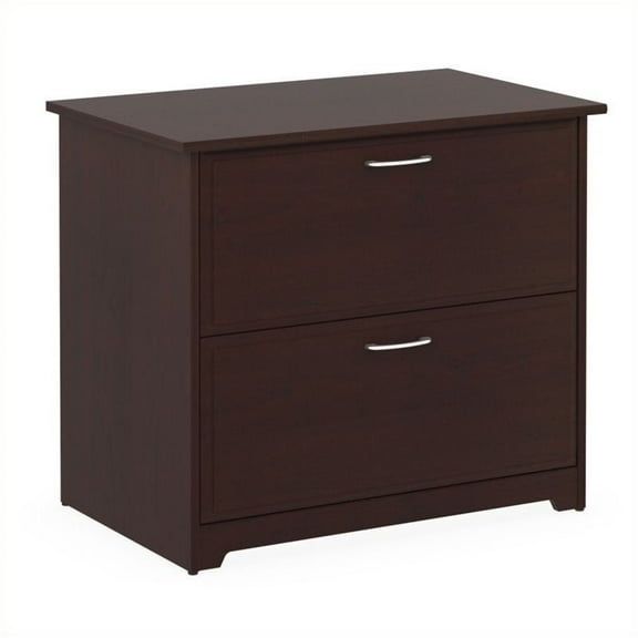 Pemberly Row 2 Drawer Lateral File Cabinet in Harvest Cherry
