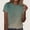 007Army Green, variant on LPZOOGU Womens Ombre Gradient Color T-Shirt Short Sleeve Crew Neck Casual Loose Fit Casual Basic Summer Tee Tops