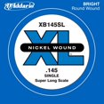 thumbnail image 1 of D'Addario XB145SL Nickel Wound Bass Guitar Single String, Super Long Scale, .145, 1 of 1