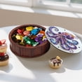 thumbnail image 6 of DIY Diamond Painting Kit Round Storage Box, Octopus Pattern Tray Decorative Craft, Desktop Item Storage, Multifunctional Creative Holiday Gift, 6 of 7