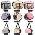thumbnail image 5 of Bolsas multifunción para gatos, con estampado de flores, de goma EVA, portátil, plegable, para transportar perros y gatos, para viajar y acampar, 5 of 5