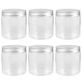 thumbnail image 1 of HLONK 250ML Assorted Color Durable Aluminum PET Plastic Canning Jars (6 Count), 1 of 7