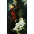 thumbnail image 3 of Hans Makart 10x14 Black Modern Framed Museum Art Print Titled - Snow White Sleeping, 3 of 5