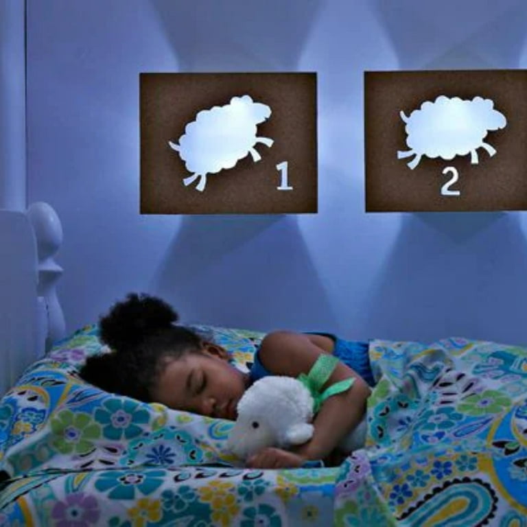 Sesame Street Big Birds LED Nightlight with Rotary Shade for Kids