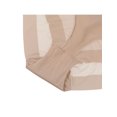 thumbnail image 3 of Unique Bargains Women's Plus Size Laser Cut Mesh High Rise Brief Stretchy Underwear Beige 1X, 3 of 6