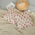 thumbnail image 5 of Christmas Pillow Covers 18x18 Set of 2 Inch, Christmas Decor Pillowcase Xmas Tree Geometric Red Throw Pillows Winter Farmhouse Holiday Decorations Square Christmas Cushion Covers for Couch Home, 5 of 6