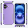 thumbnail image 5 of For iPhone 16 Plus Case, Shockproof Phone Case for Apple iPhone 16 Plus 6.7", Tekcoo Military Grade Protection Heavy Duty Cute Bumper Dual Layer Rugged Sturdy Durable Cover - Purple, 5 of 9
