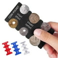 thumbnail image 4 of Durable Abs Plastic Coin Case Coin Holder Space-saving Japanese Coin Organizer Bag Compact Portable Coin Sorter Wallet for Outdoor Travel, 4 of 8