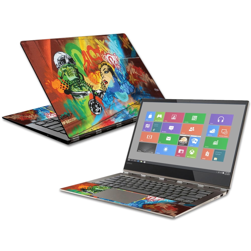 Skin Decal Wrap Compatible With Lenovo Yoga 920-13IKB Spray Faces - Skin Decal Wrap Compatible With Lenovo Yoga 920-13IKB Spray Faces -