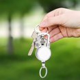 thumbnail image 2 of Dioche Retractable Key Chain Sturdy 60cm Nylon Rope Resilience Key Chain Retractable, 2 of 8