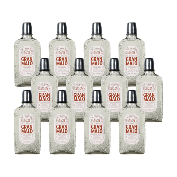 Caja de 12 Licor con Tequila Gran Malo Tamarindo 750 ml