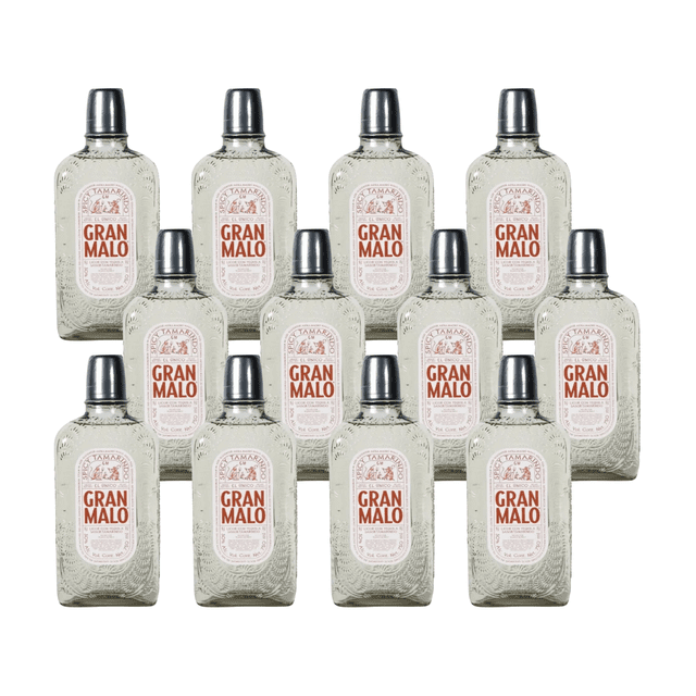 Caja de 12 Licor con Tequila Gran Malo Tamarindo 750 ml