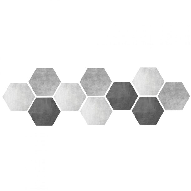 Adhesivos para Azulejos de Cerámica Hexagonales Sincero Juego de 10