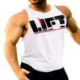 thumbnail image 3 of Summer Workout Tank Tops for Men with Sleeveless Design and Letter Print, 3 of 9