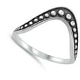 thumbnail image 4 of Bali Bead Boho Wave Ring .925 Sterling Silver Band Jewelry Female Male Unisex Size 6, 4 of 4