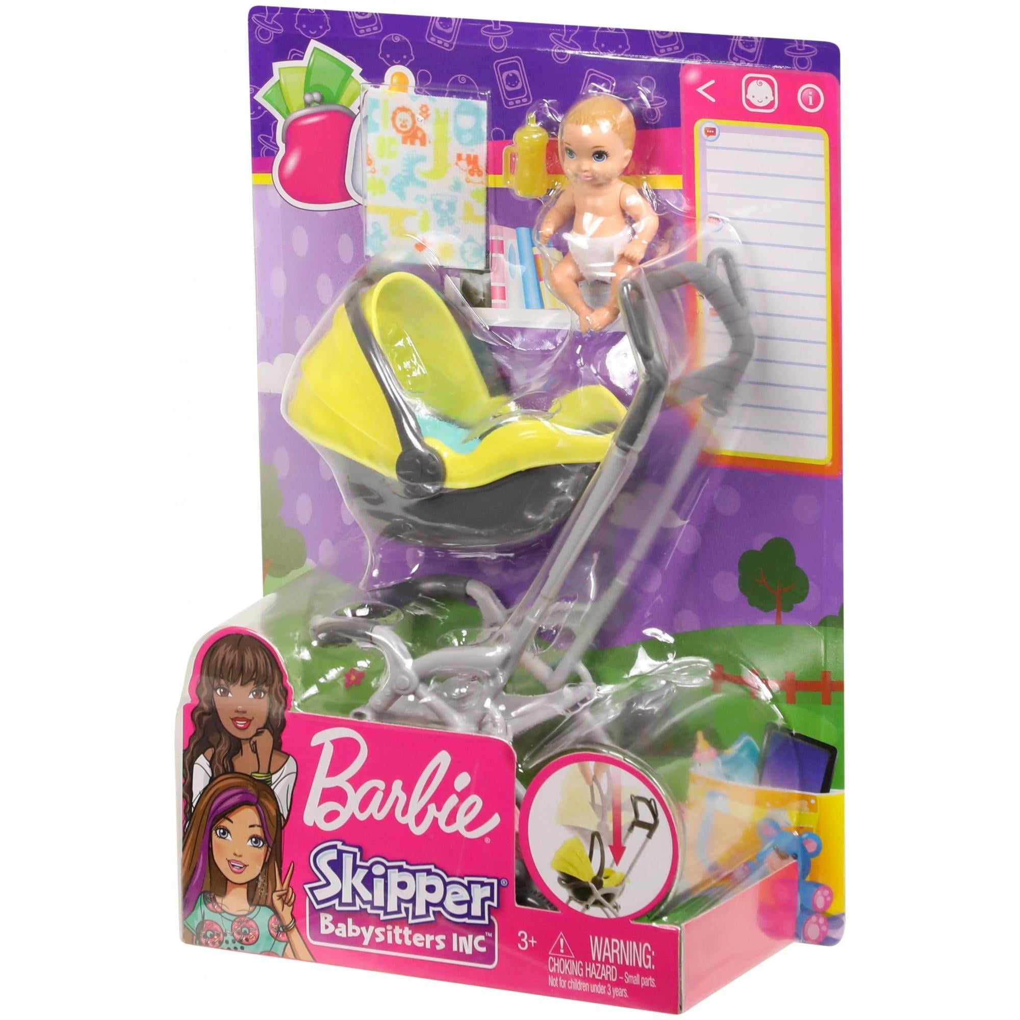 barbie stroller with car seat