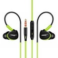 thumbnail image 1 of Green Earplugs with Memory Wire for Home Use Enhanced Sweat Resistance ABS PC Material, 1 of 8