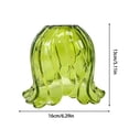thumbnail image 3 of Elegant Decorative Glass Lamp Shade Small Lampshades Pendant Light Cover For Lamps Chandelier Fixture Lighting Furniture Protection 6.3X5.1", 3 of 5