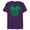 Purple, variant on Disney Minnie Mouse Green 4-Leaf Clovers St. Patrick's Day - Short Sleeve Blended T-Shirt for Adults - Customized-Yellow