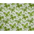 thumbnail image 4 of oneOone Polyester Lycra Light Green Fabric Insect & Floral Feather Sewing Material Print Fabric By The Yard 56 Inch Wide, 4 of 4