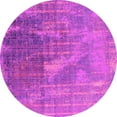 thumbnail image 1 of Ahgly Company Indoor Round Oriental Pink Industrial Area Rugs, 6' Round, 1 of 4