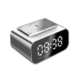 thumbnail image 1 of 2000mah Multifunctional Wireless Charger Clock High Sound Quality Bluetooth Speaker For Household Bedroom Office, 1 of 10