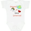 thumbnail image 3 of Inktastic Someone in Iowa Loves Me Boys or Girls Baby Bodysuit, 3 of 5