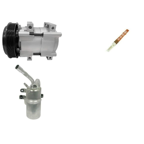 RYC New AC Compressor and A/C Clutch Kit KT AE98N