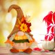 thumbnail image 4 of Ganfancp Acción de Gracias Muñeca Espantapájaros Serie 14 Decoraciones Temporada Hoja de Arce Duende Muñeca Enana Adorno Ofertas y Liquidaciones 1* Adorno Muñeco Gnomo, 4 of 4