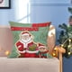 thumbnail image 1 of Funda de almohada de terciopelo suave y agradable al tacto, con estampado digital a color, ideal para decorar la sala de estar con motivos navideños., 1 of 6
