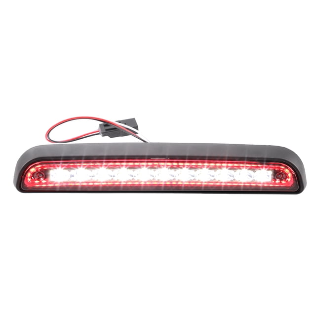 Alto Montaje Luz Freno para Ford F150 94-96 Negro Carcasa Ahumado Lente