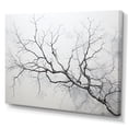 thumbnail image 2 of Designart "Monochrome Birch Serenity III" Tree Birch Canvas Art Print, 2 of 7