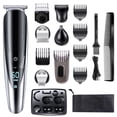 thumbnail image 1 of Kit de aseo Hatteker, cortapelos para hombre, recortadora de barba, 5 en 1, 1 of 9