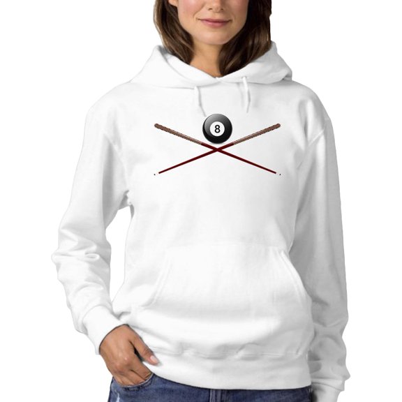 Billiards Club Emblem Hoodie Women -SPIdeals Designs, Female 3X-Large