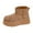 Brown, variant on Platform Winter Boots for Women 2025 Fashion Thicken Fleece Lined Warm Suede Cloud Mid Calf Snow Ankle Booties Black Size 6
