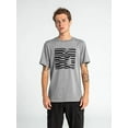 thumbnail image 3 of Volcom Men's T-Shirt Fifty50 Stone Graphic Logo Short Sleeve Tee (Medium, Heather Grey), 3 of 4