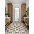 thumbnail image 6 of FloorPops Jamila Burgundy Peel and Stick Floor Tiles, 6 of 8