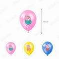 thumbnail image 5 of Peppa Pig Theme Birthday Banner Balloon Cake Arrangement, 5 of 5