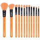 thumbnail image 1 of Kit De Neón Moda De 12 Piezas - Incluye Cepillos Para Rostro Y Ojos (Naranja), 1 of 4