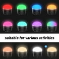 thumbnail image 5 of LED Camping Lantern Rechargeable 1000LM, Up To 110H Running Time Camping Tent RGB Light, 4000mAh Emergency Hanging Light For Hurricane, Power Outages, Home, Hiking, Fishing, 5 of 13